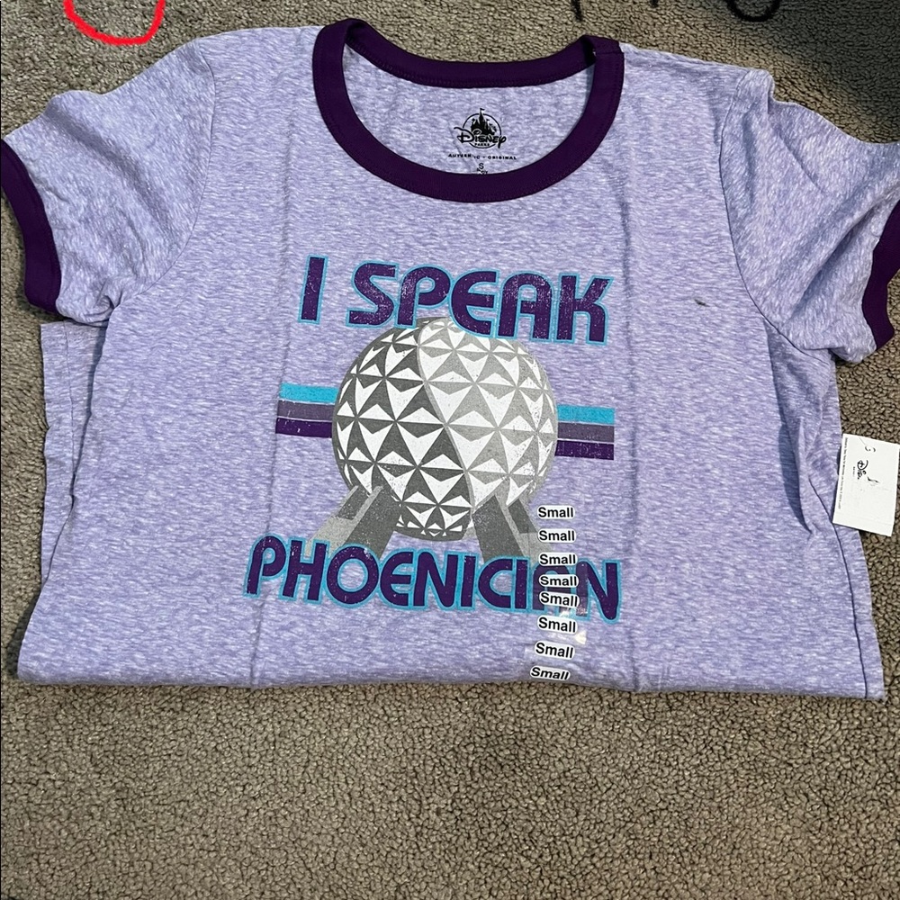 Epcot Disney shirt
